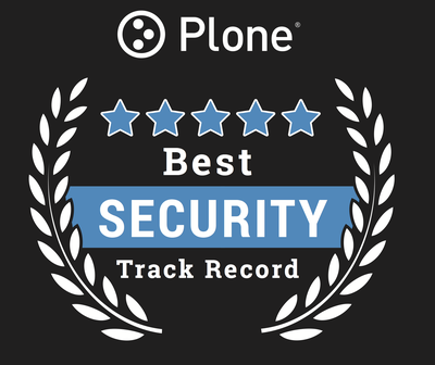Plone has the best security track record of any major CMS