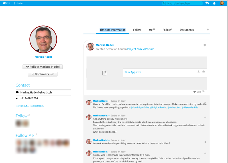 Quaive Social Intranet for the Synodal Council in Zurich